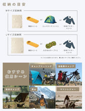 画像をギャラリービューアに読み込む, キャンプレッションバッグ